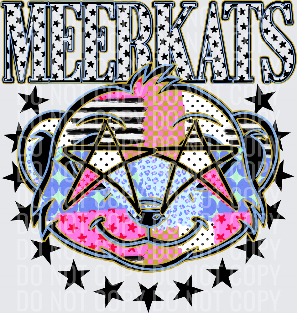 KayndiDesigns 09.26 Patchwork Varisty Stars Meerkats 2