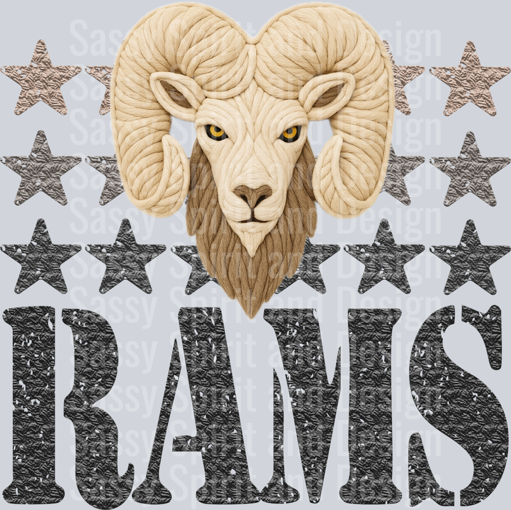 YARN MASCOTS RAMS