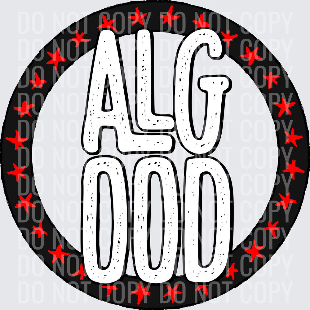 AlgoodStarCircleBlackRed