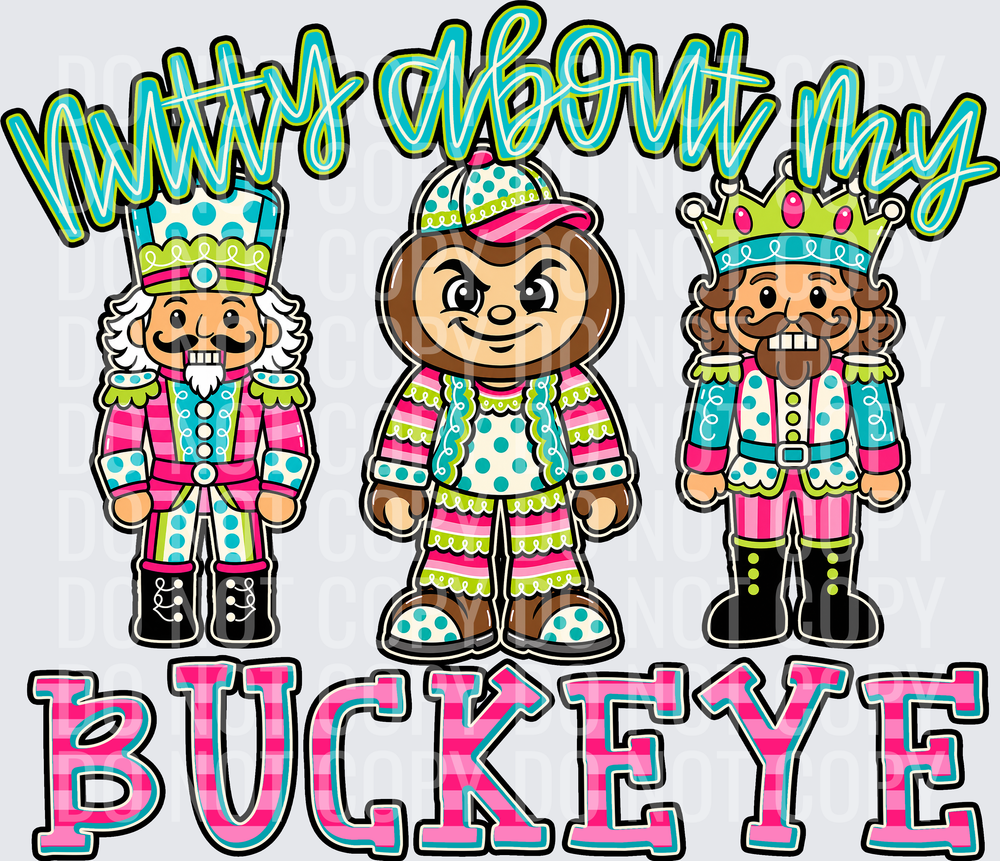 KayndiDesigns 10.26 Nutty About My Buckeyes