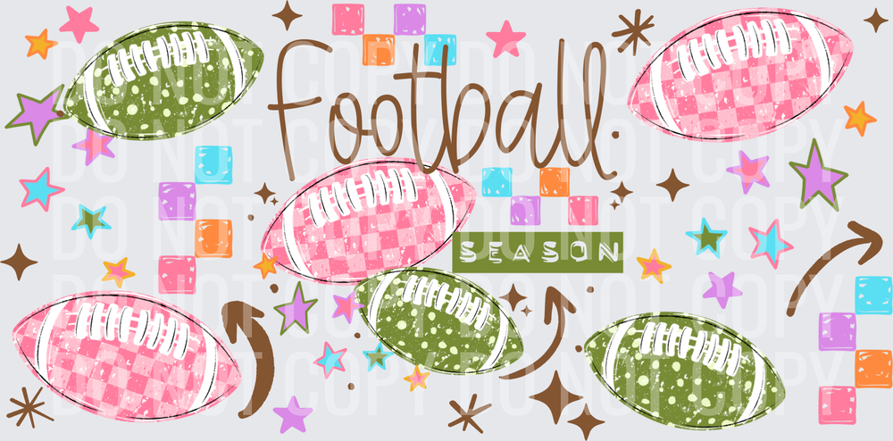 football season 16oz wrap