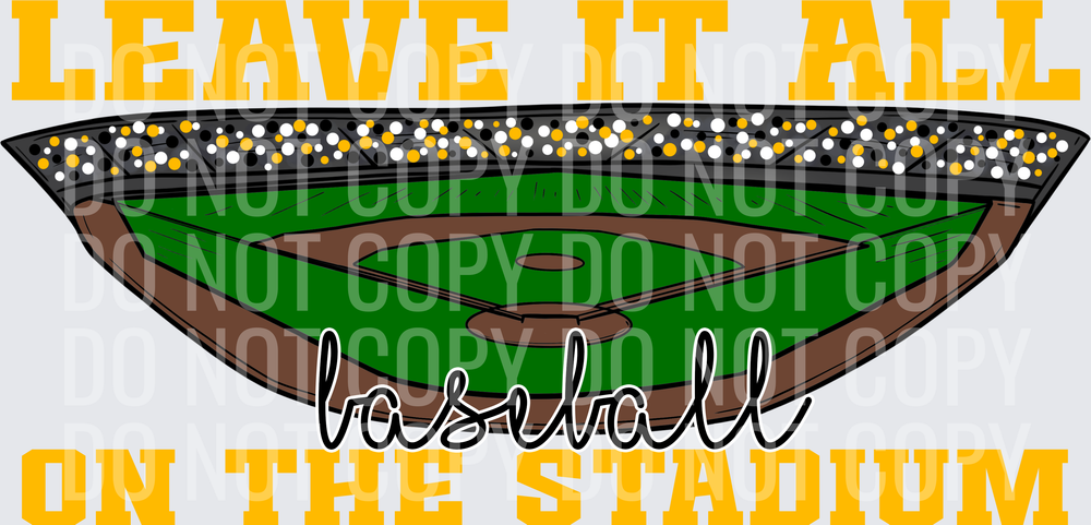 Baseball yellow