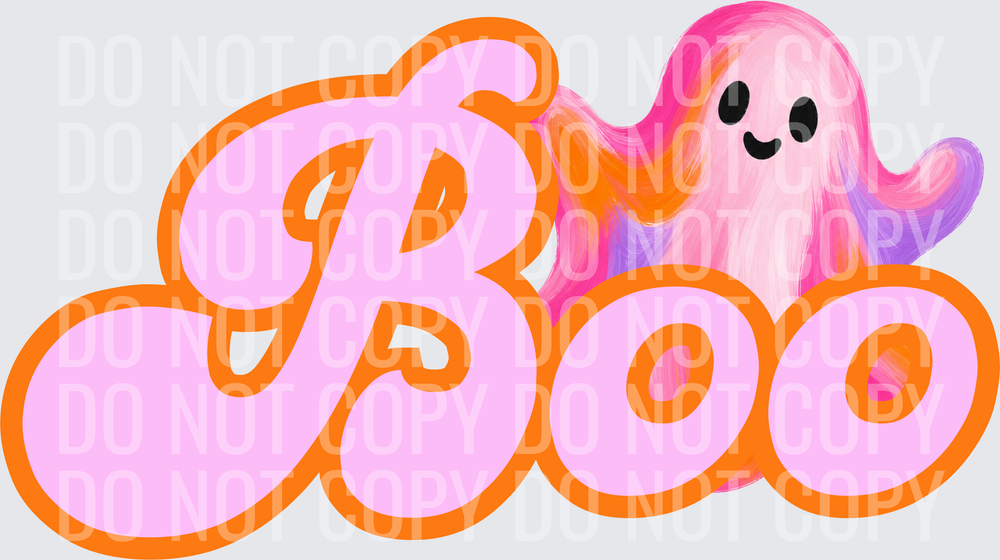 boo pumpkin