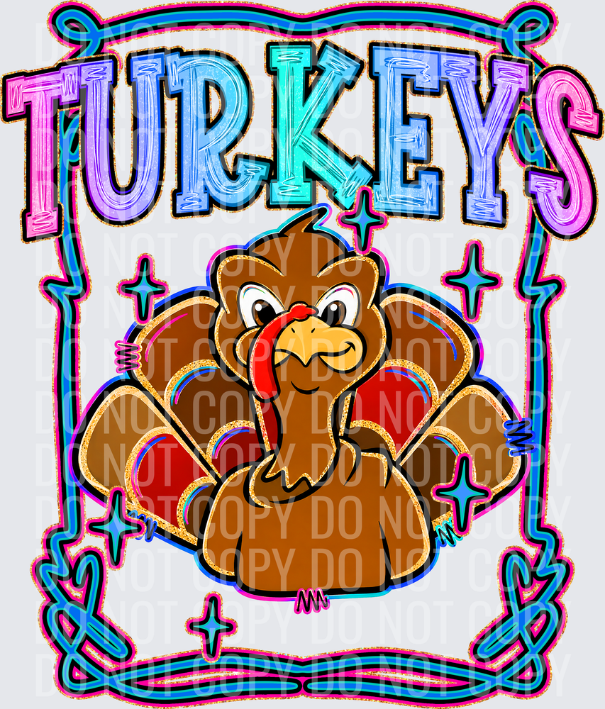 KayndiDesigns 08.26 Retro Pop Turkeys