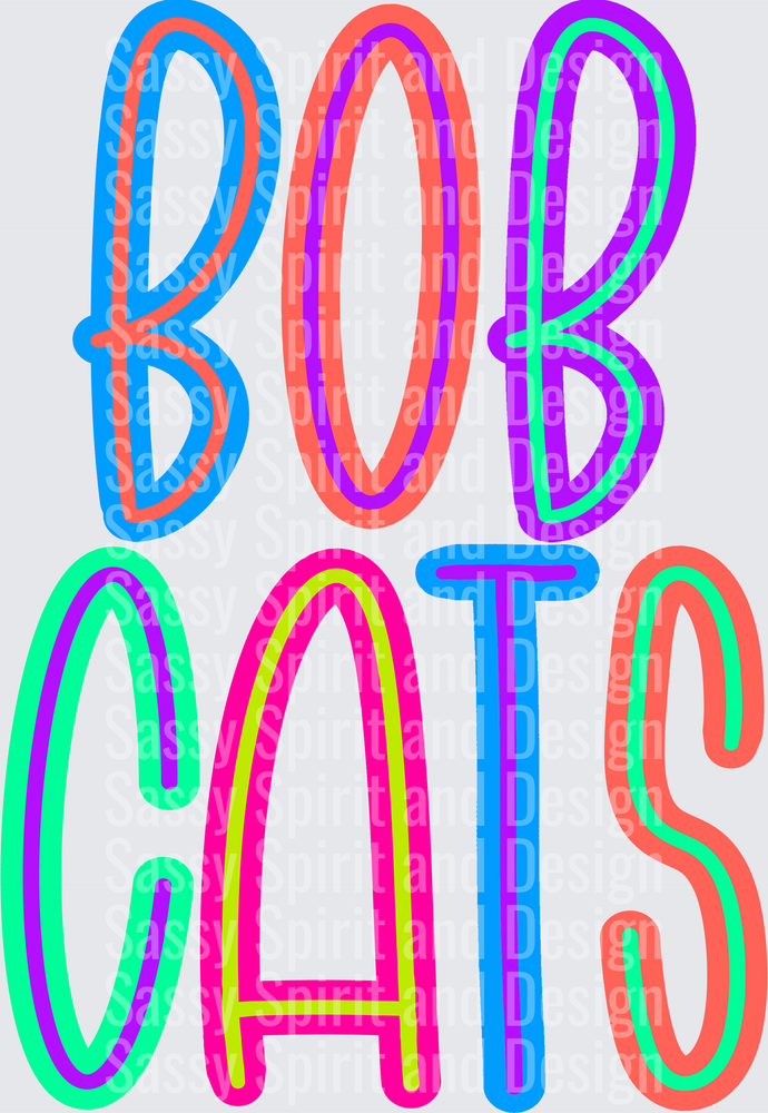 Back to School Brights Bobcats