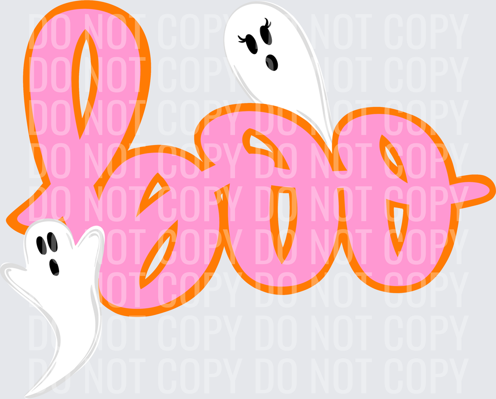 Orange and pink pumpkin freebie