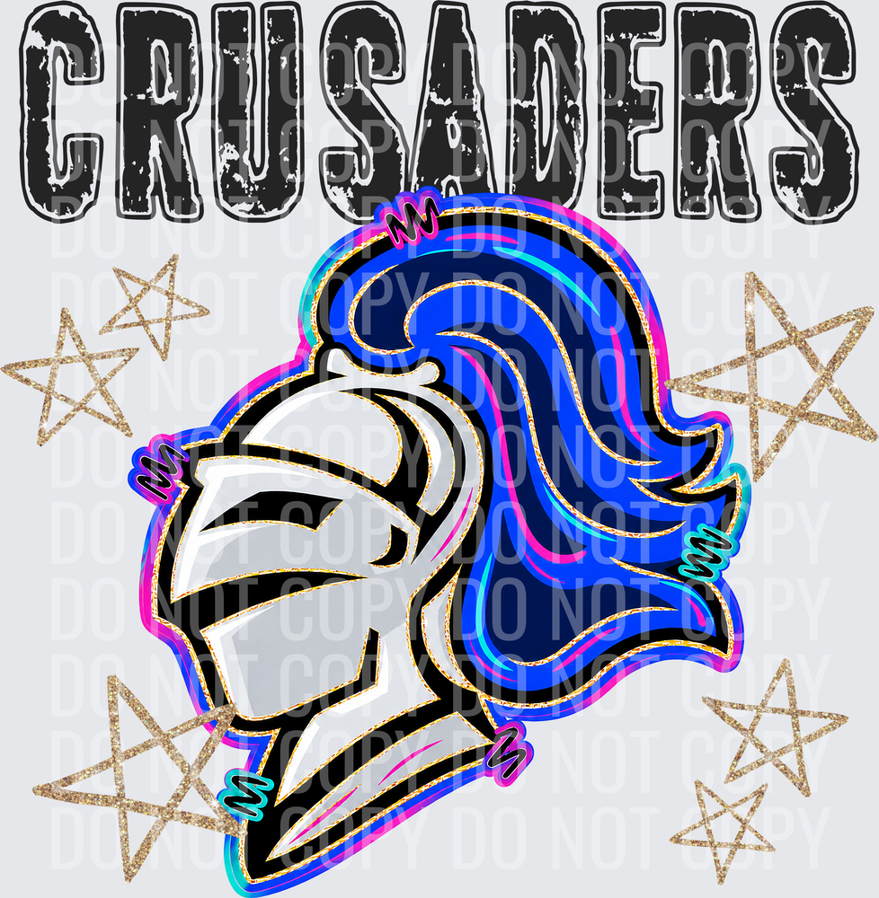 KayndiDesigns 08.26 Grunge Varsity Crusaders