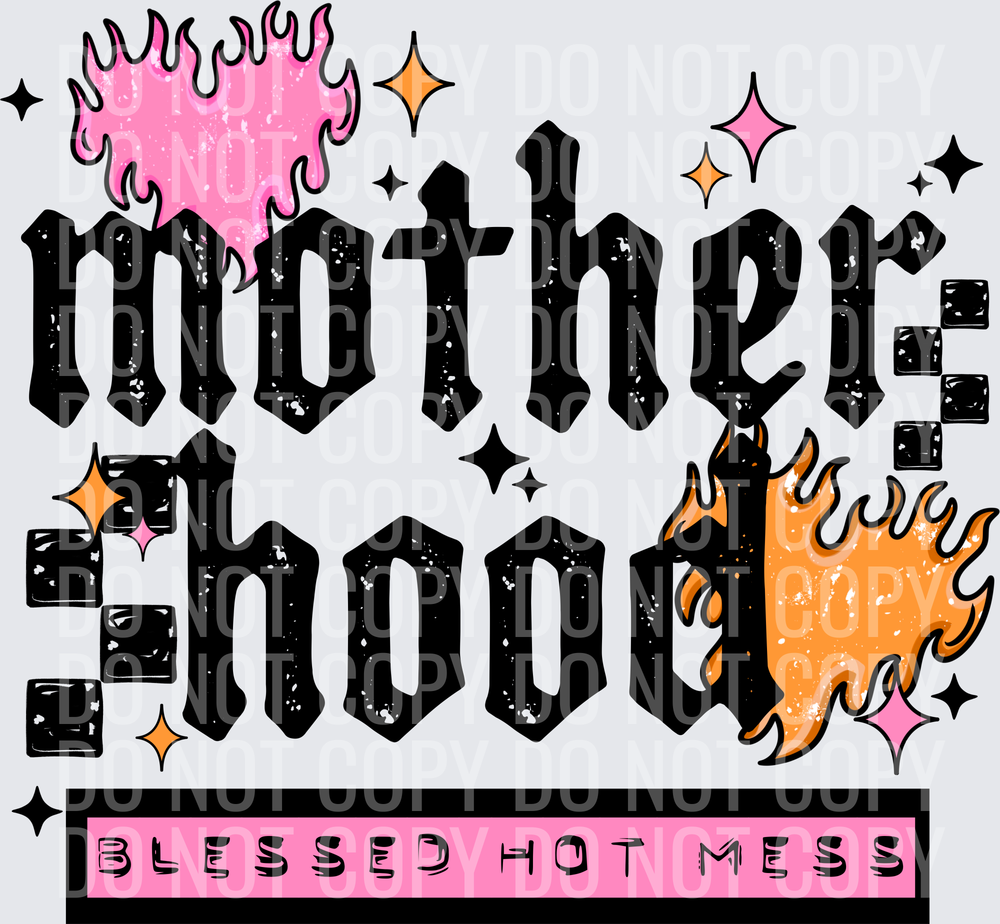 Motherhood_Hot_mess_Black