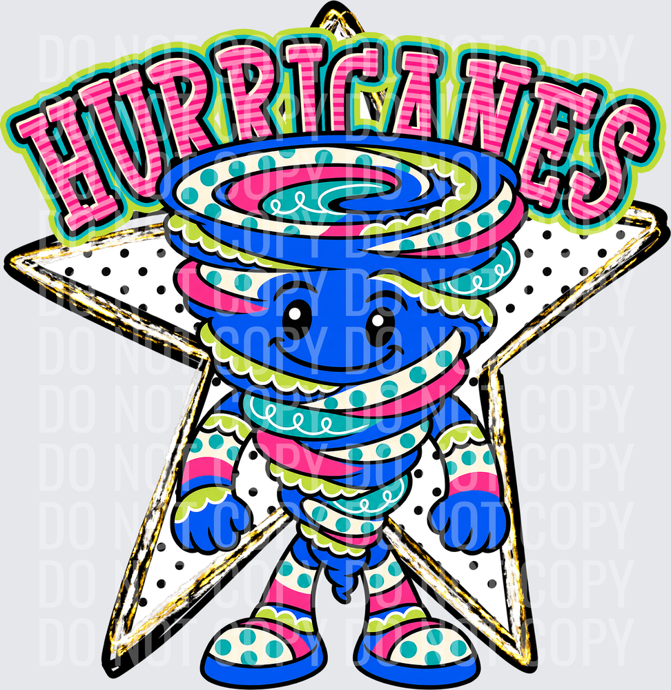 KayndiDesigns 10.26 Pattern Parade Star Hurricanes