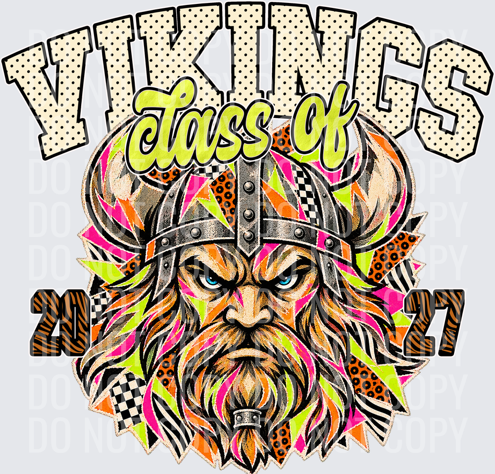KayndiDesigns 10.26 Class of 2027 Bright Vikings 2