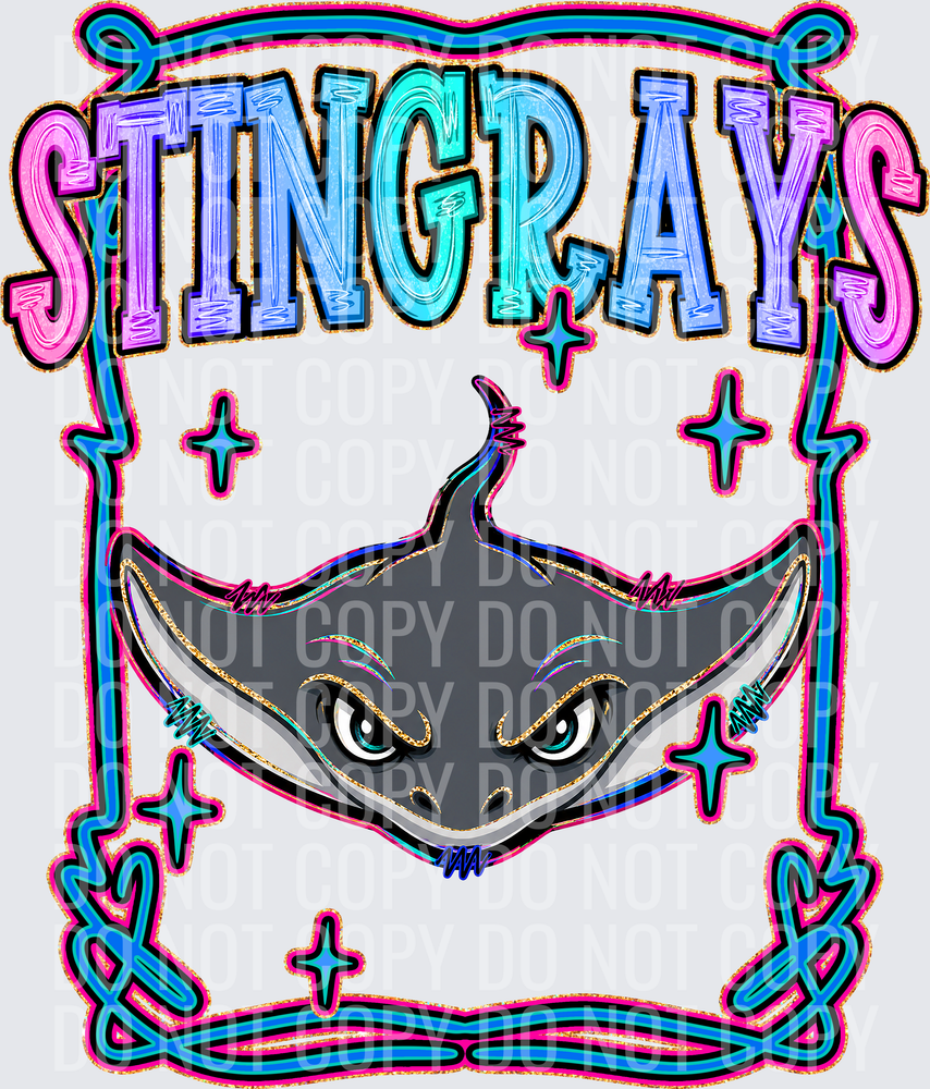 KayndiDesigns 08.26 Retro Pop Stingrays
