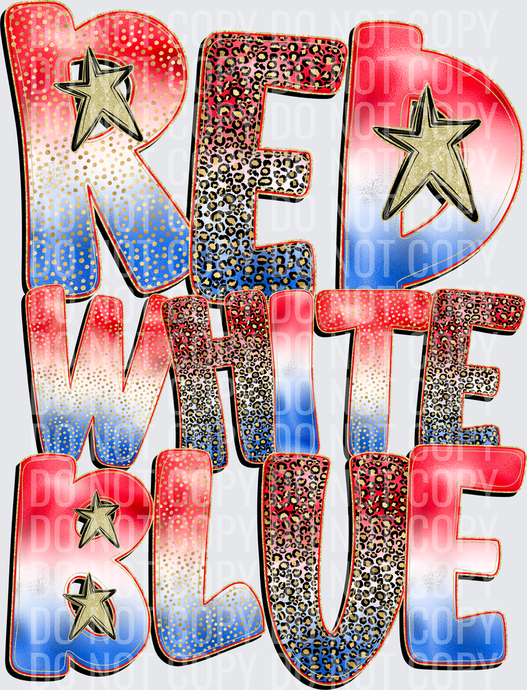 RED WHITE BLUE