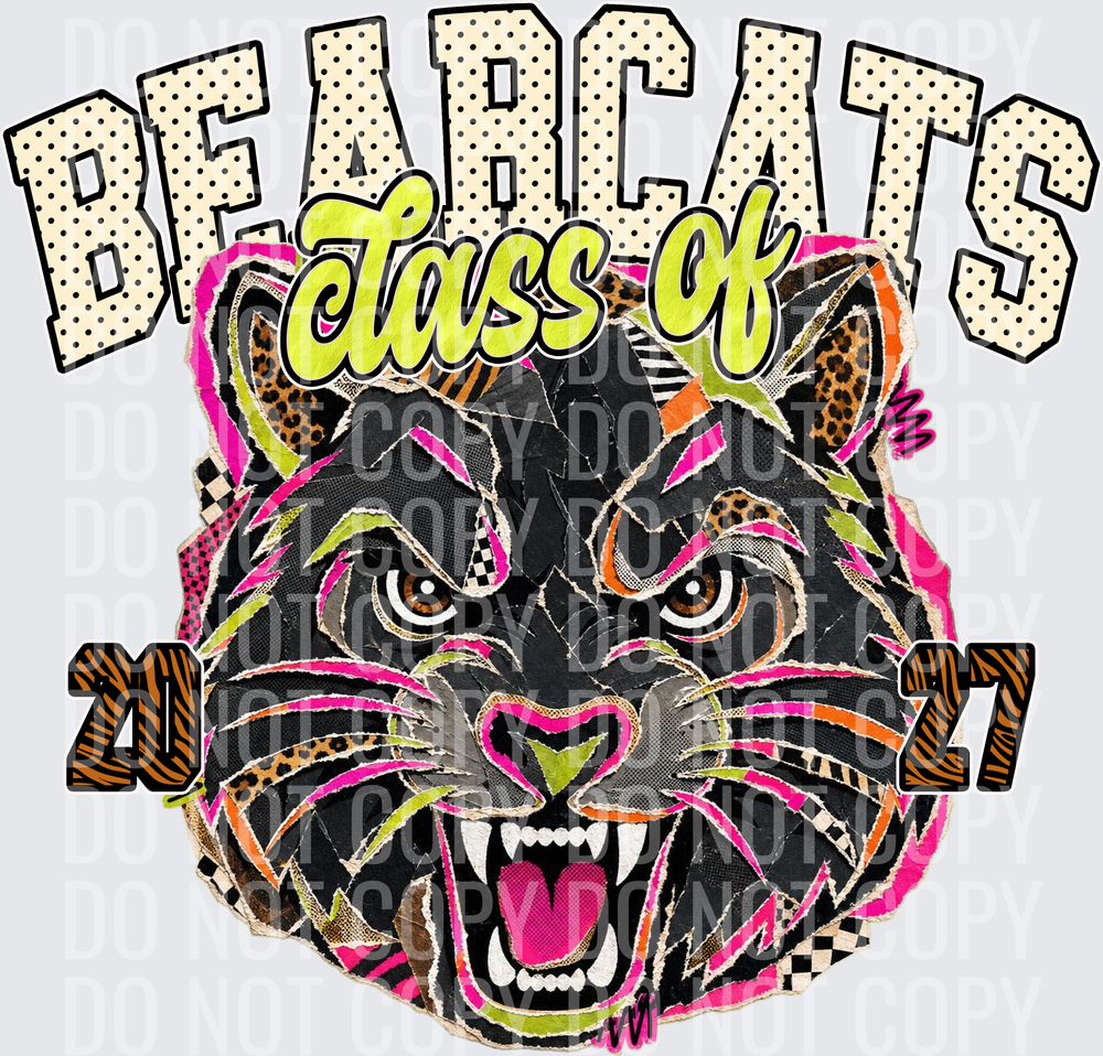KayndiDesigns 10.26 Class of 2027 Bright Bearcats