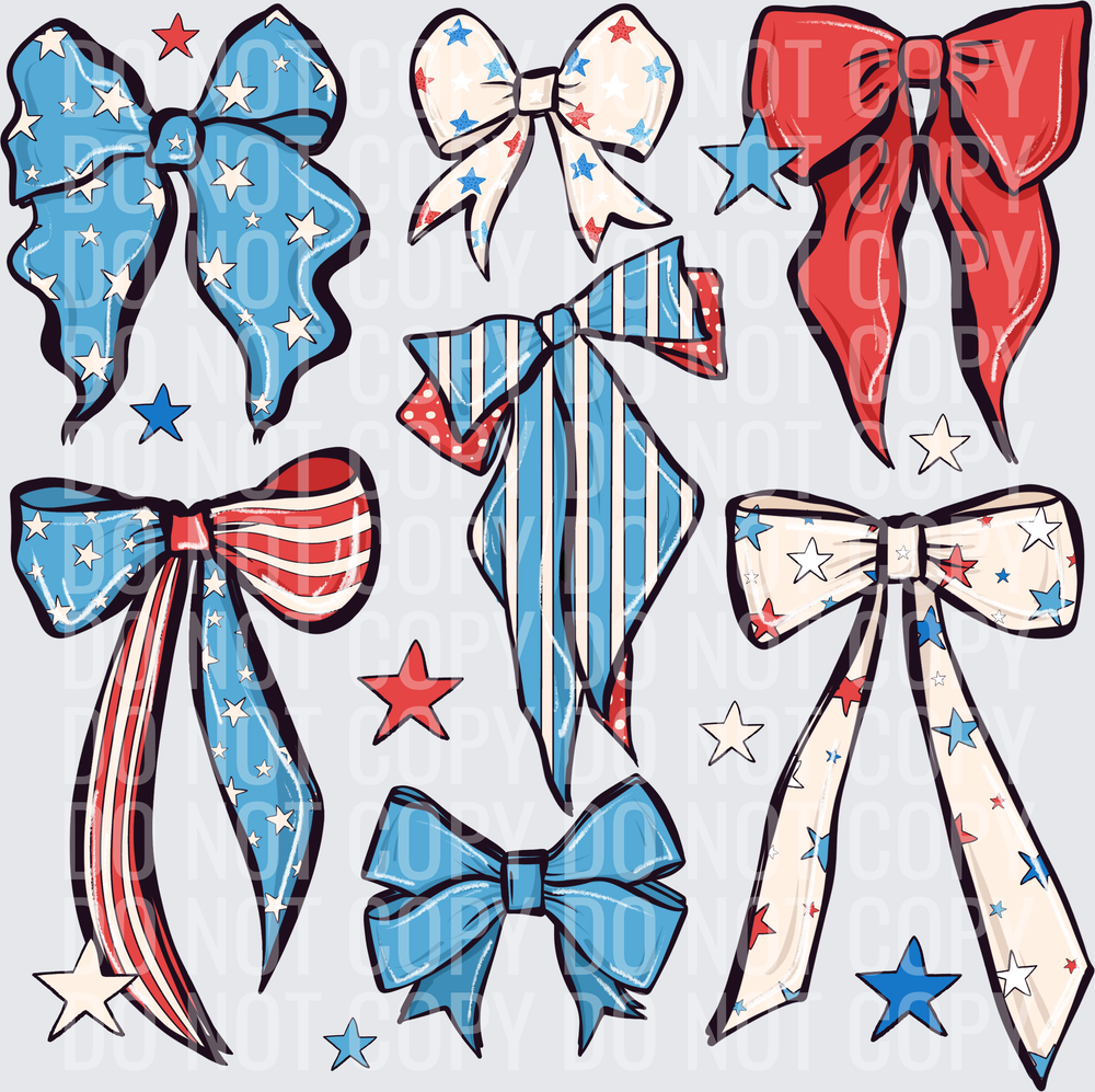Patriotic Bows