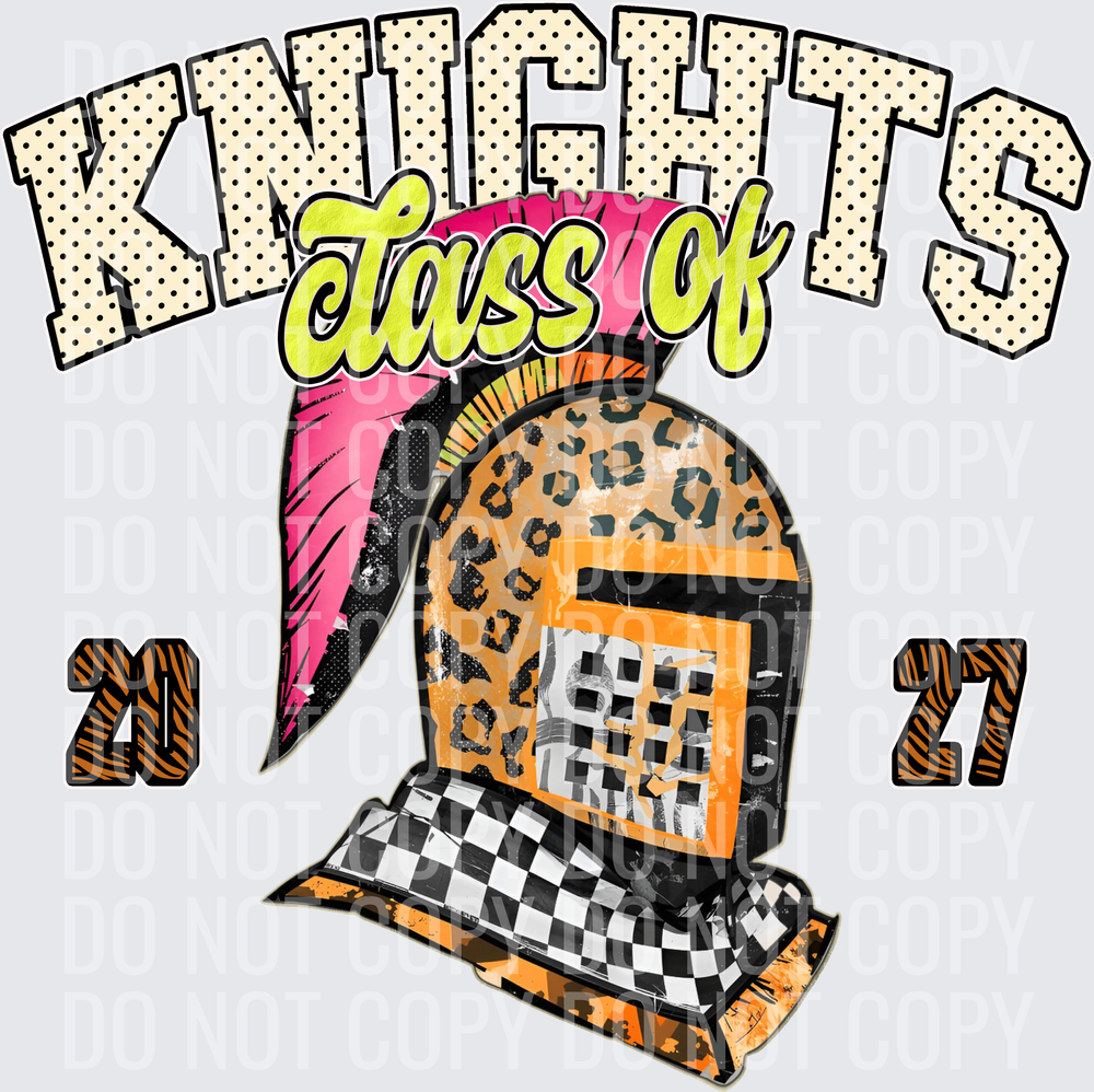 KayndiDesigns 10.26 Class of 2027 Bright Knights