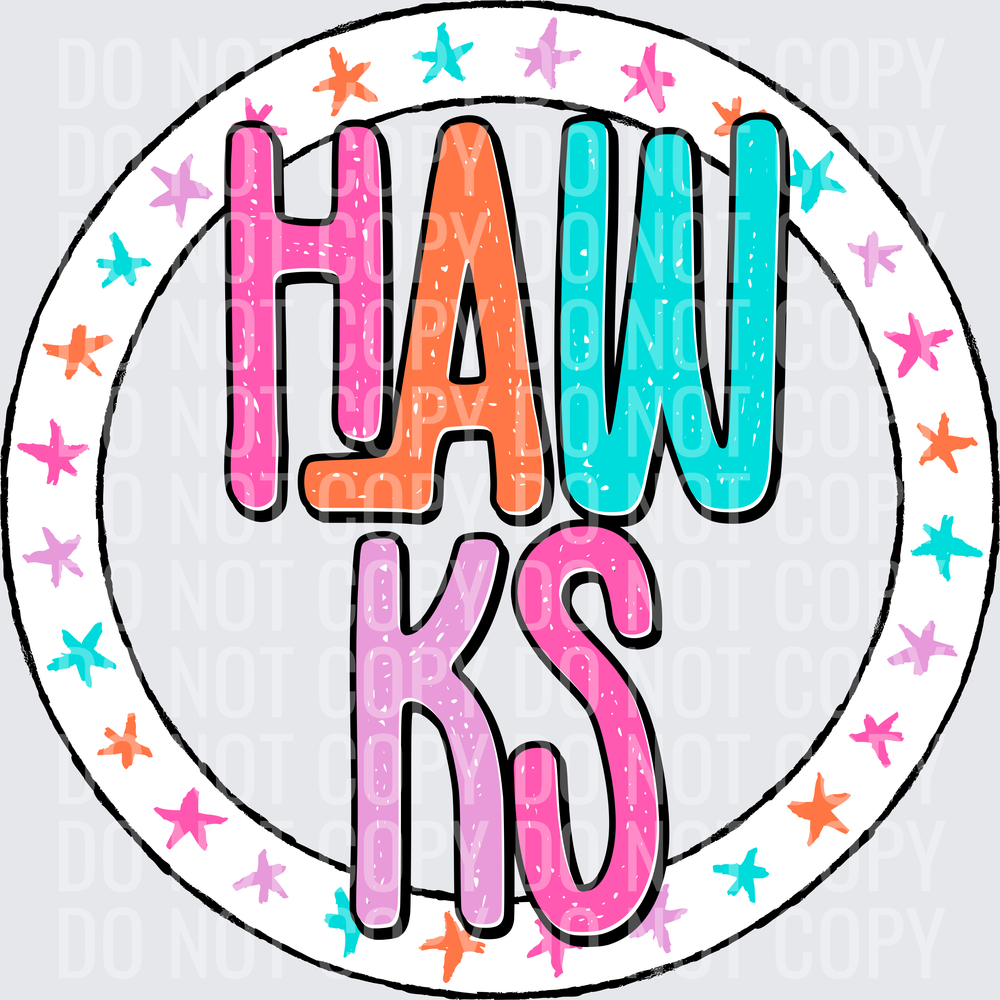 HawksStarCircleColorful