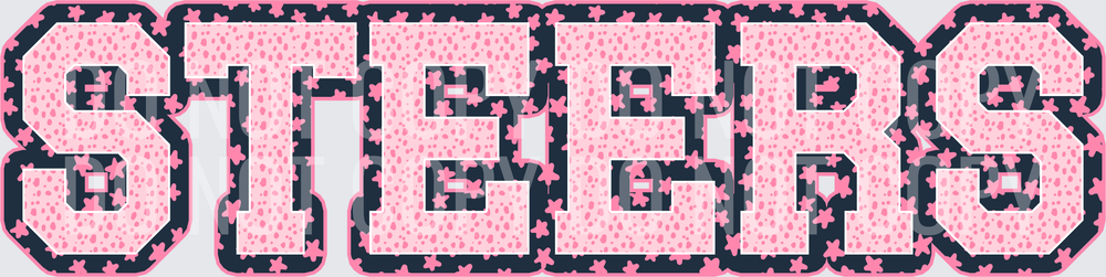 KayndiDesigns 08.26 Varsity Stars Steers