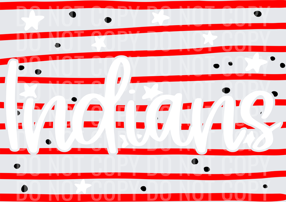 IndiansRedWhiteBlack
