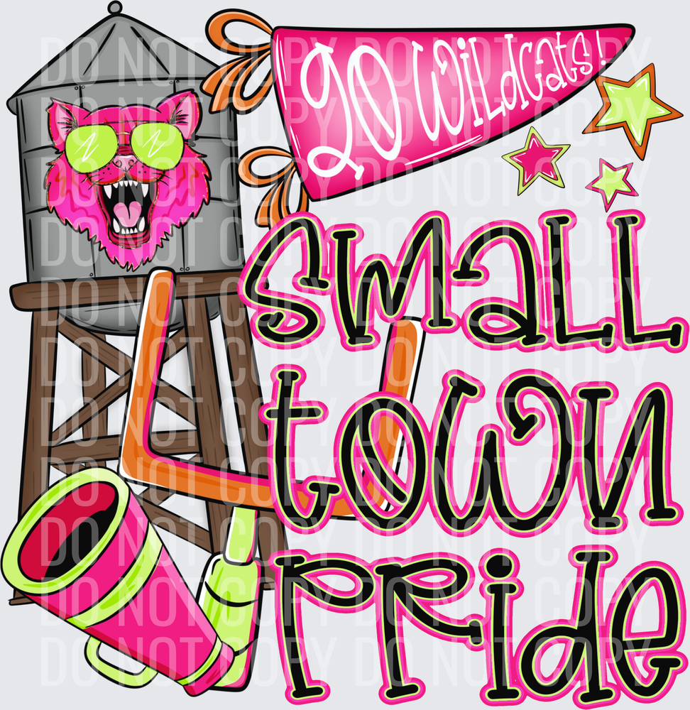 Small town pride wildcats