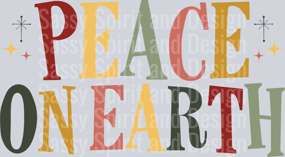 Vintage Peace On Earth