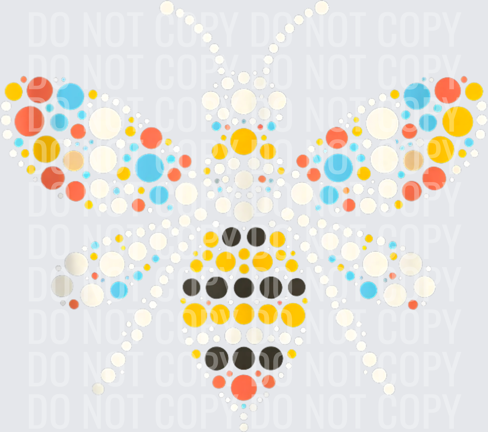 Bumblebee-Polka-Dots-Happy-Dot-Day-Women-Men-Kids-Tank-Top