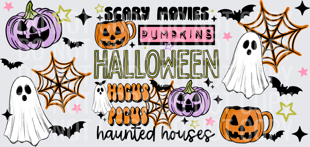 Scary Movies 16oz Wrap