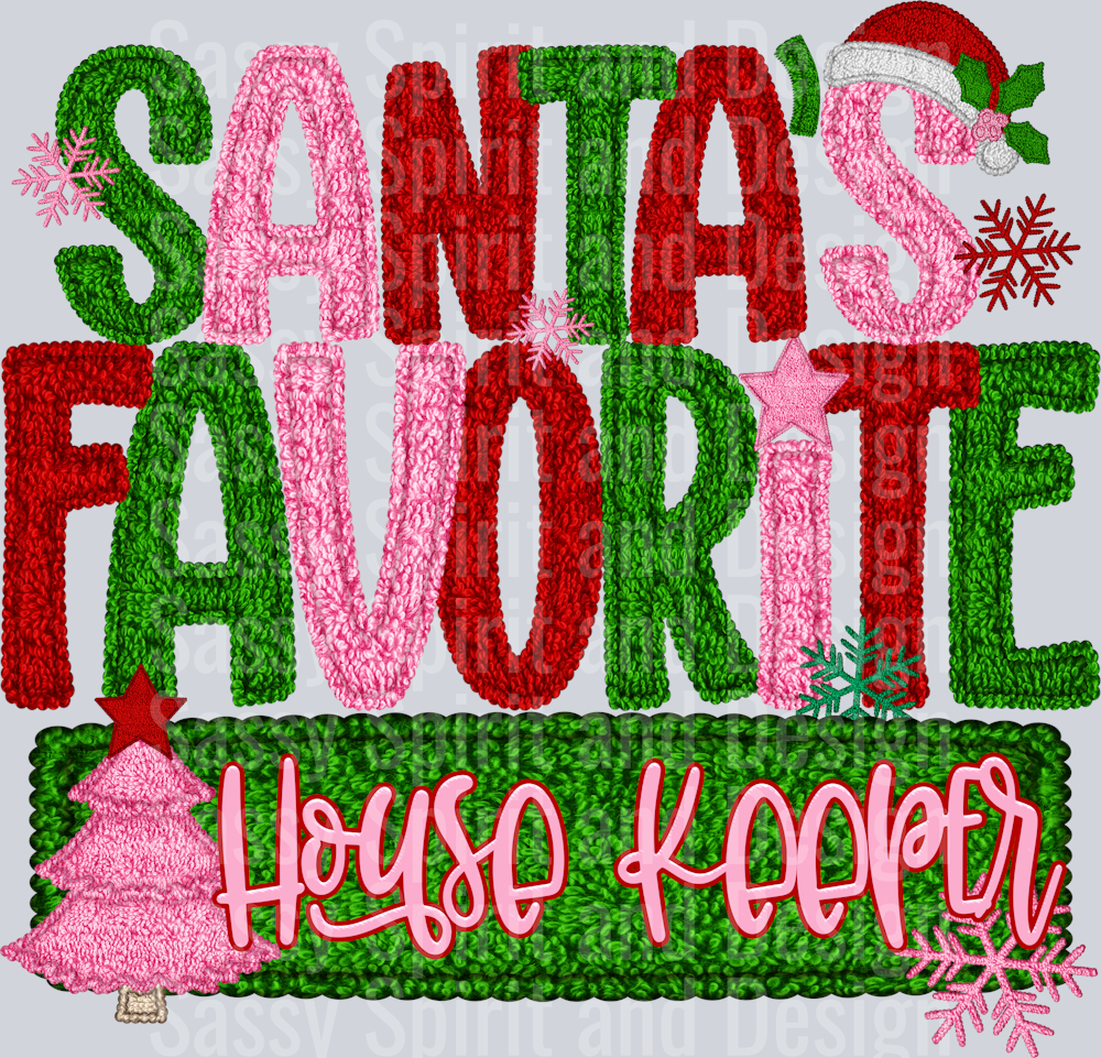 SANTAS FAVORITE House Keeper