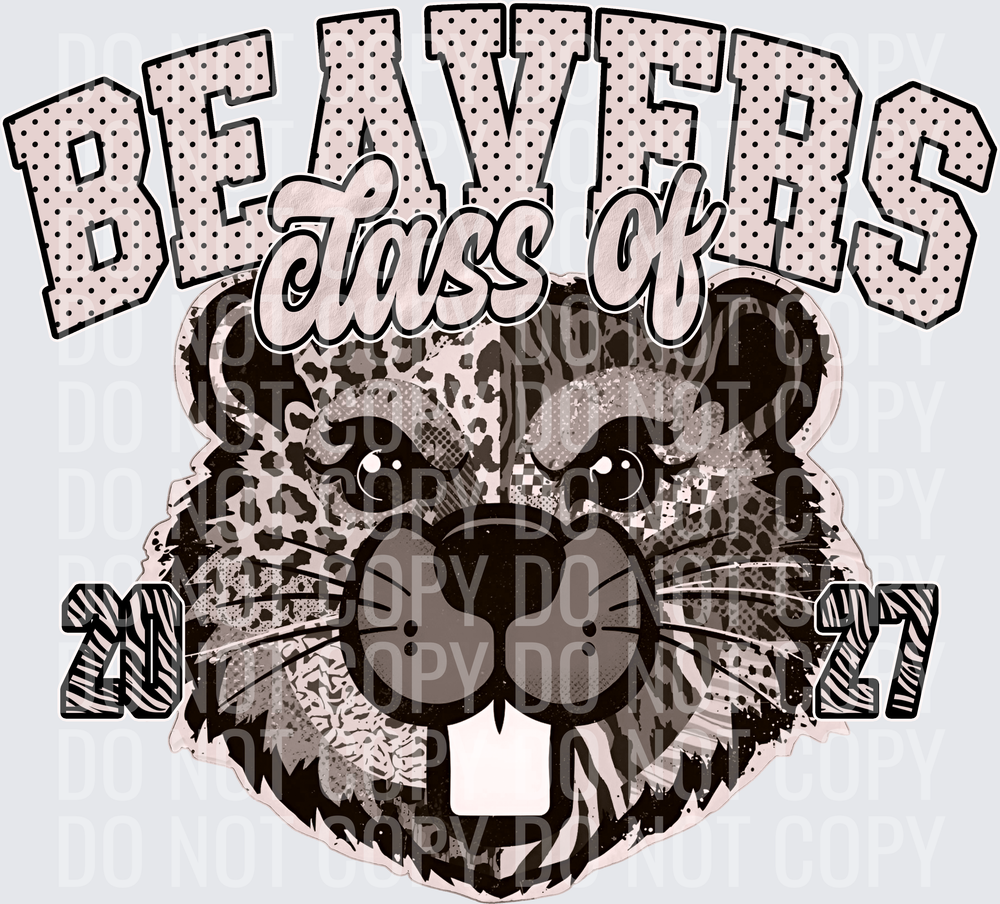 KayndiDesigns 10.26 Class of 2027 Neutral Beavers