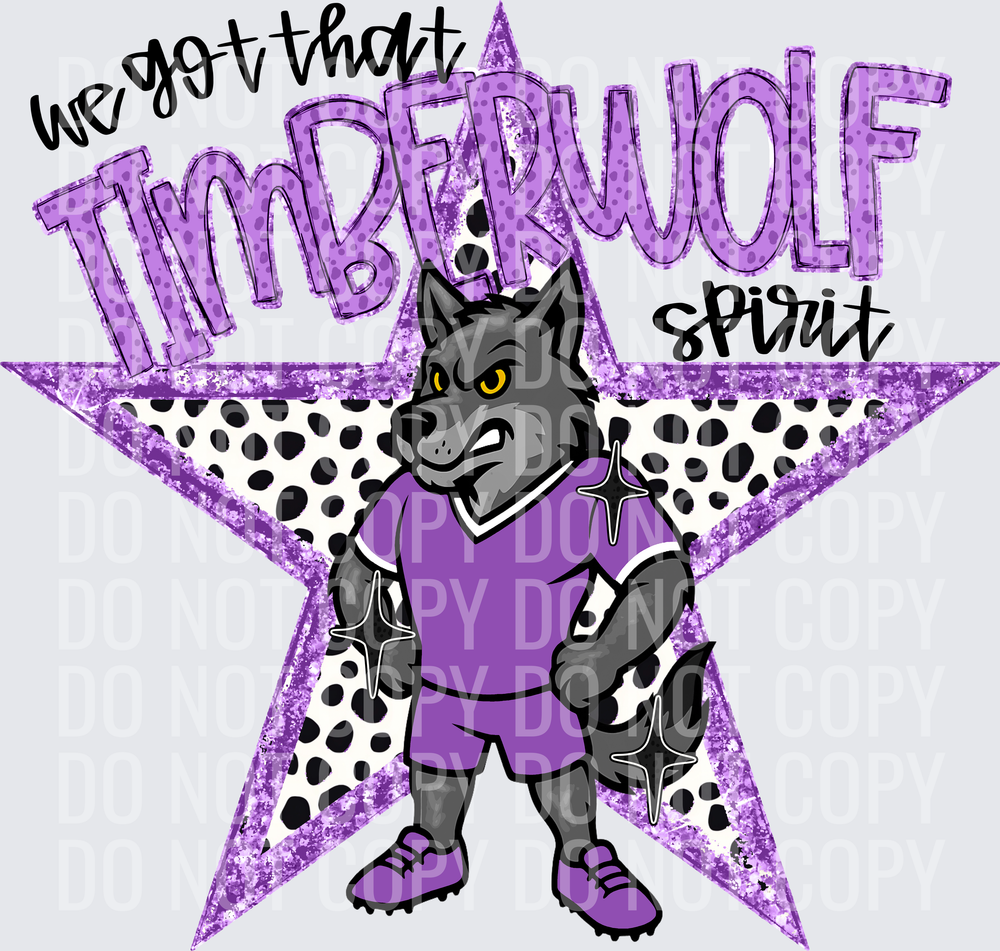 KayndiDesigns 09.26 We Got That Spirit Timberwolf Purple