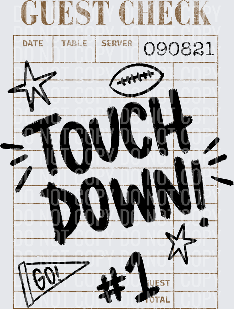 Touchdown guestcheck