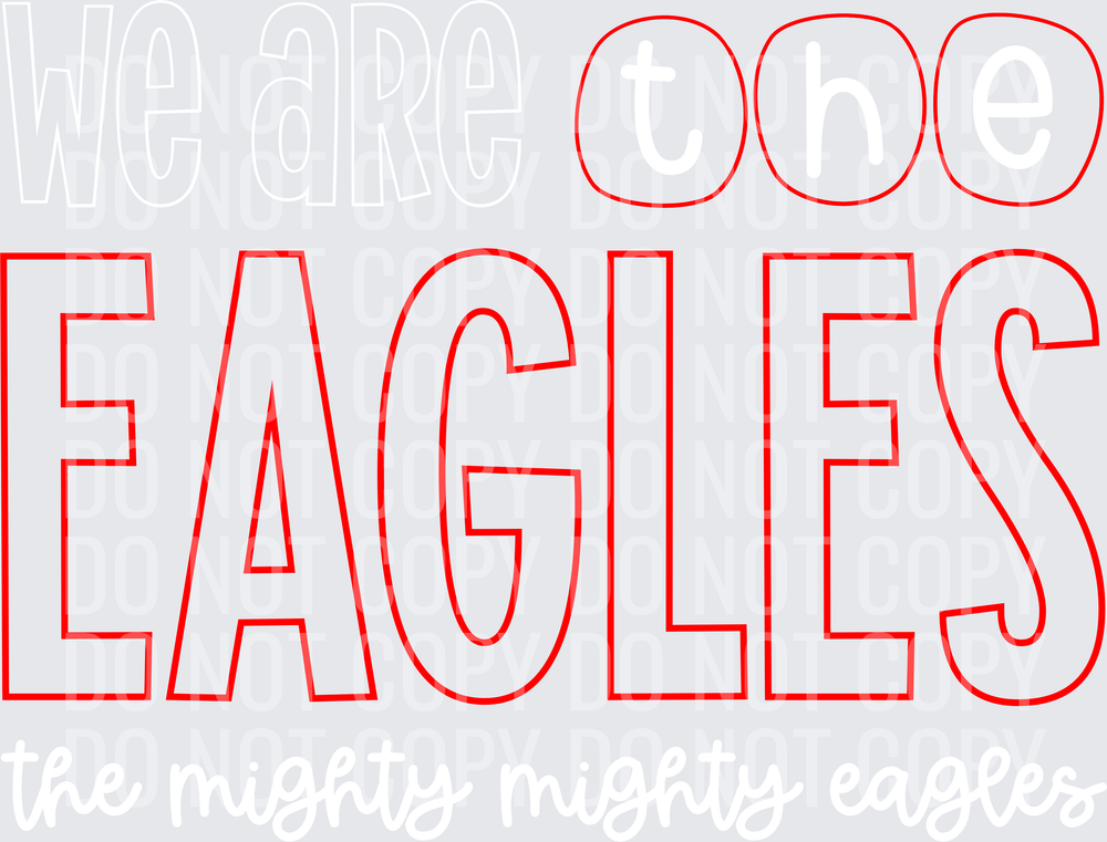 EaglesRed-WeAreThe