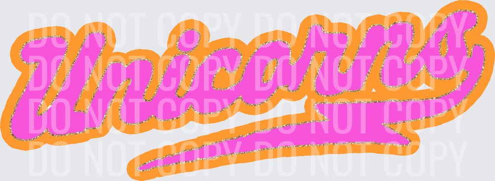 KayndiDesigns 08.26 Prism Script Unicorns