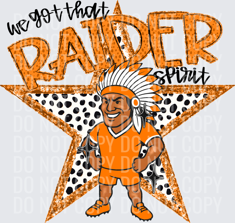 KayndiDesigns 09.26 We Got That Spirit Raider Orange