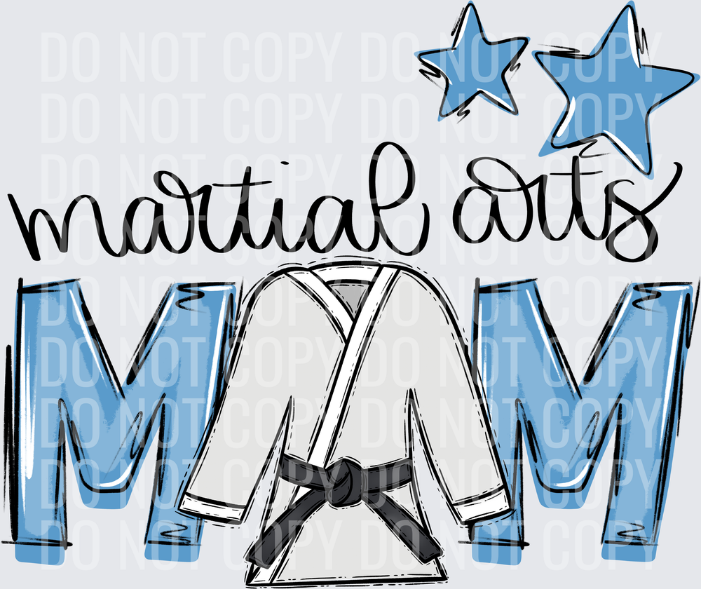 lt blue martial arts