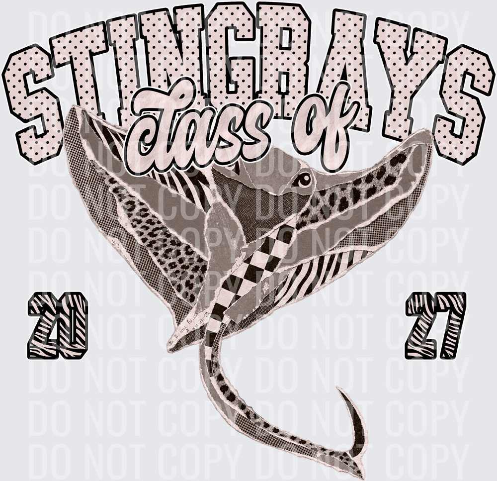KayndiDesigns 10.26 Class of 2027 Neutral Stingrays 9