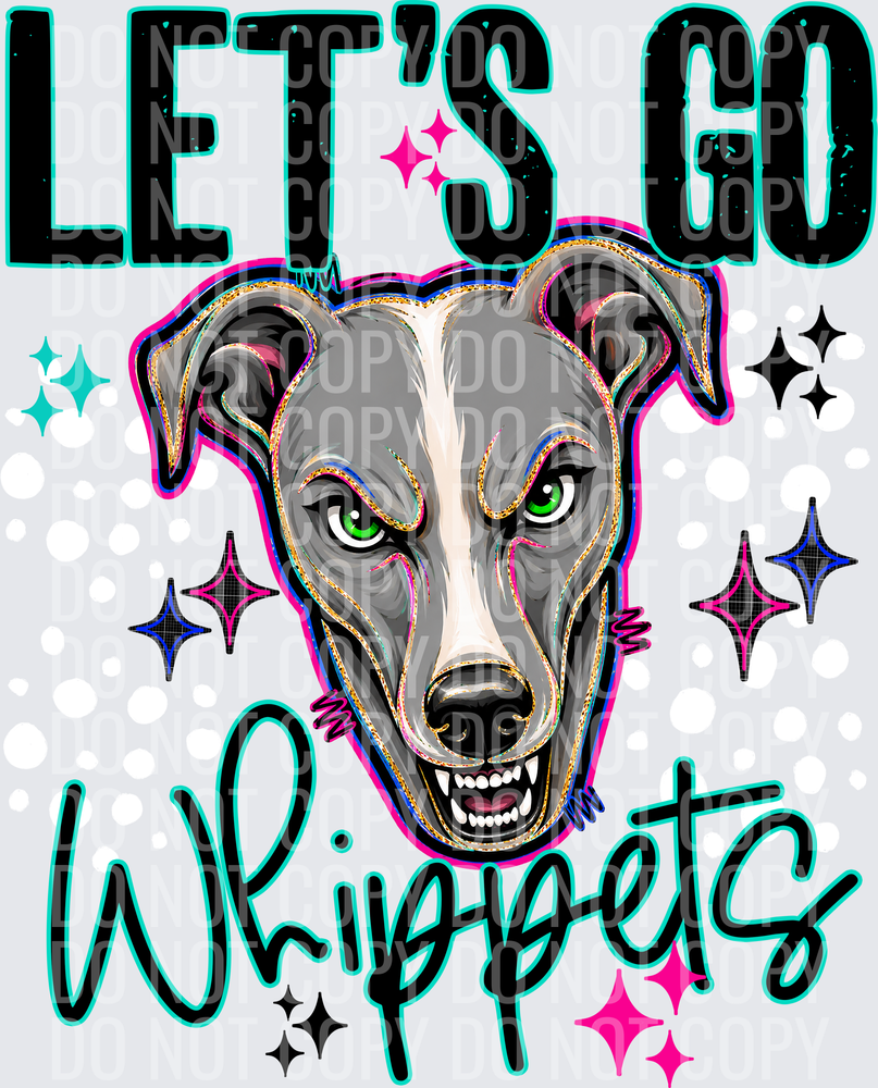 LETS GO MASCOTS WHIPPETS