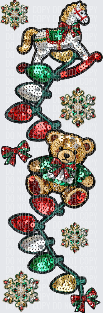 vintage merry christmas collage SLEEVE