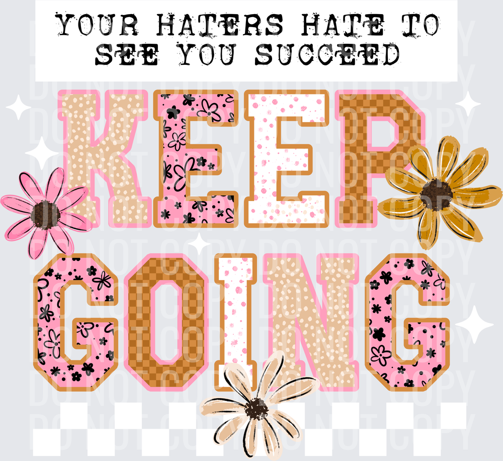 Keep going white