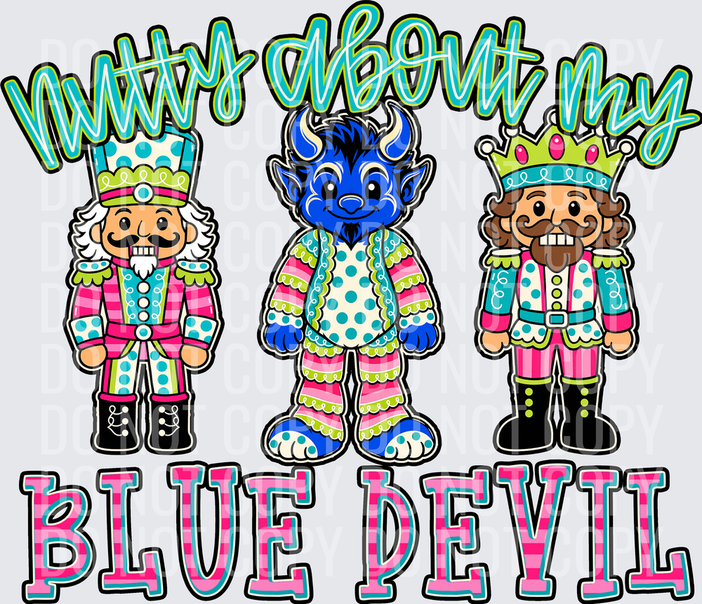 KayndiDesigns 10.26 Nutty About My Blue Devils