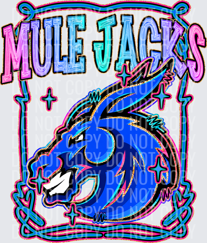 KayndiDesigns 08.26 Retro Pop Mule Jacks