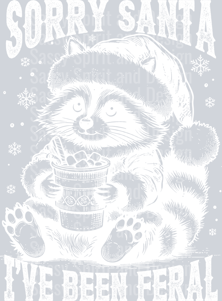 sorry santa I've been feral white