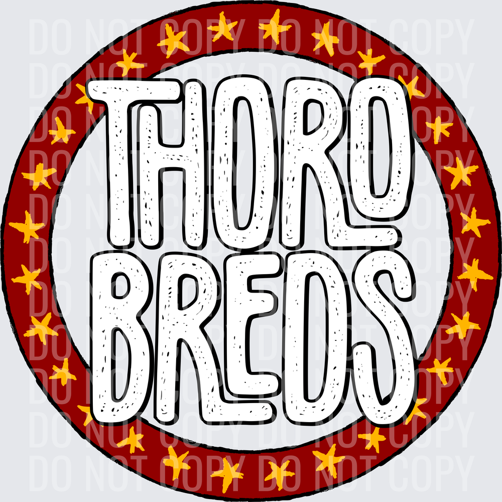ThorobredsStarCircleMaroon840909Gold