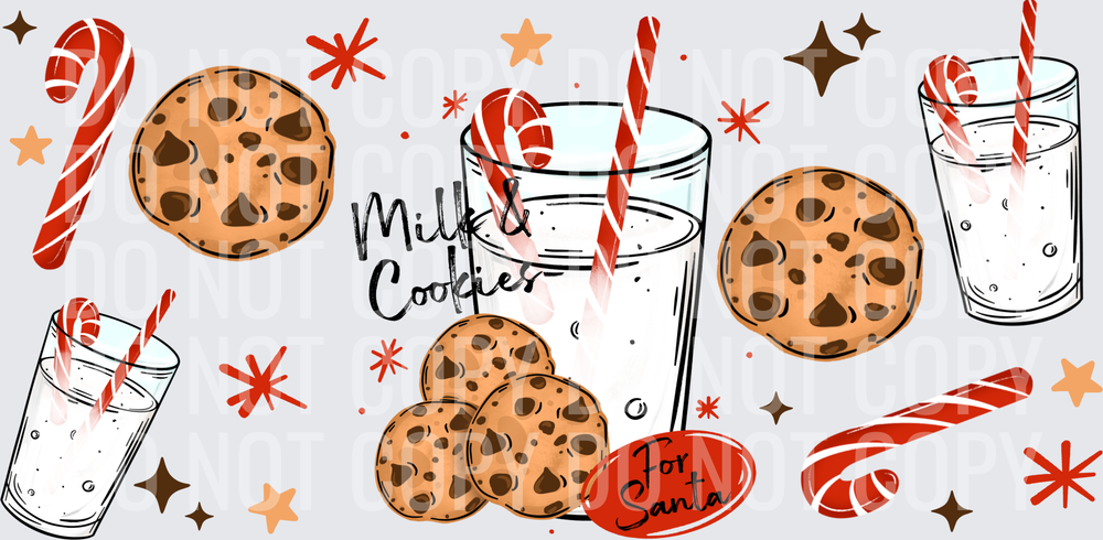 Milk & Cookies 16oz Wrap