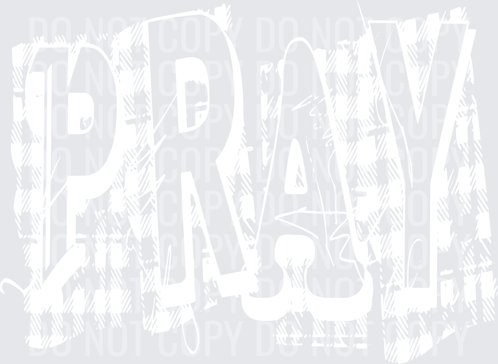PRAY PLAID DISTRESSED
