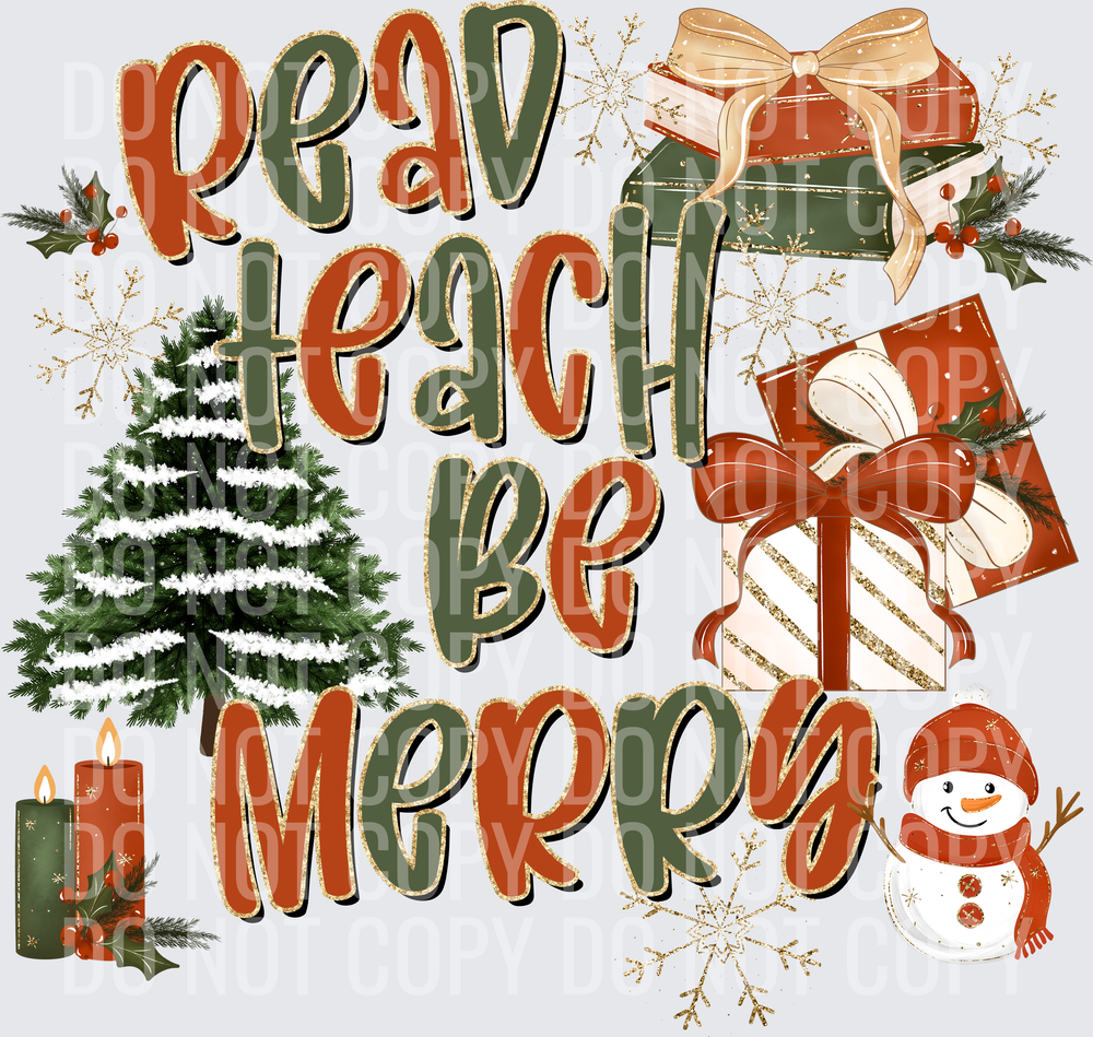 read teach be merry
