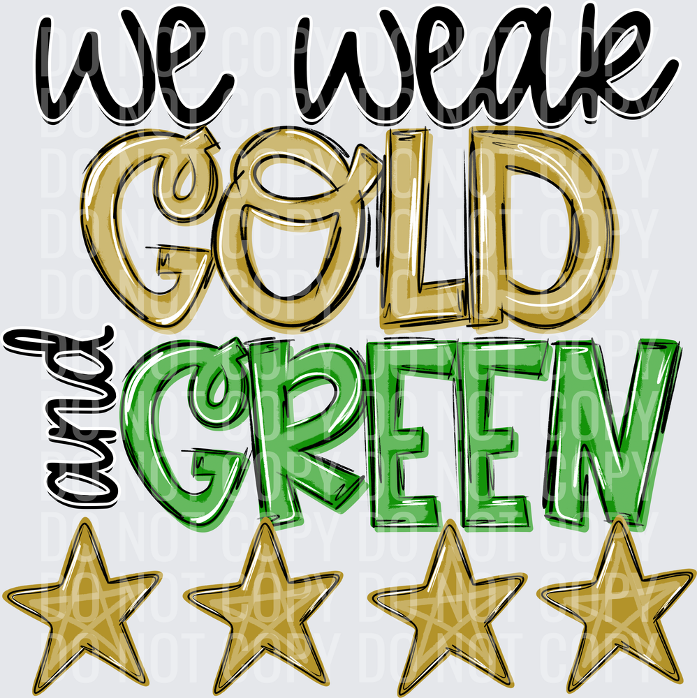 Gold & Green