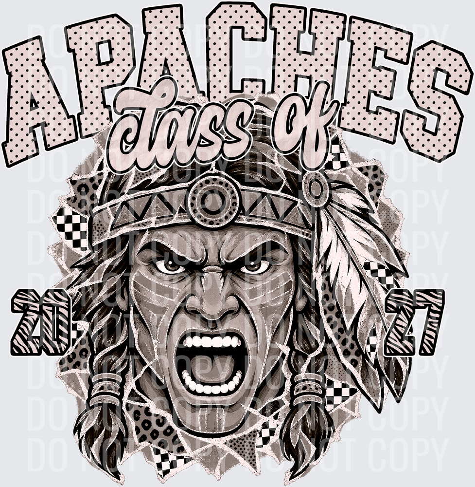 KayndiDesigns 10.26 Class of 2027 Neutral Apaches