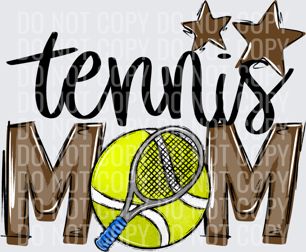 brown tennis