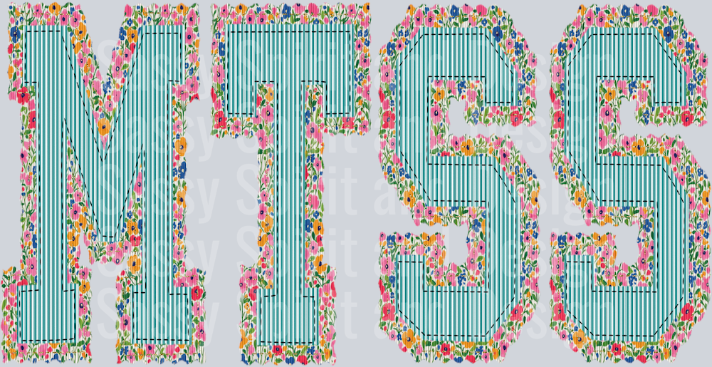 MTSS FORAL TEAL SEERSUCKER