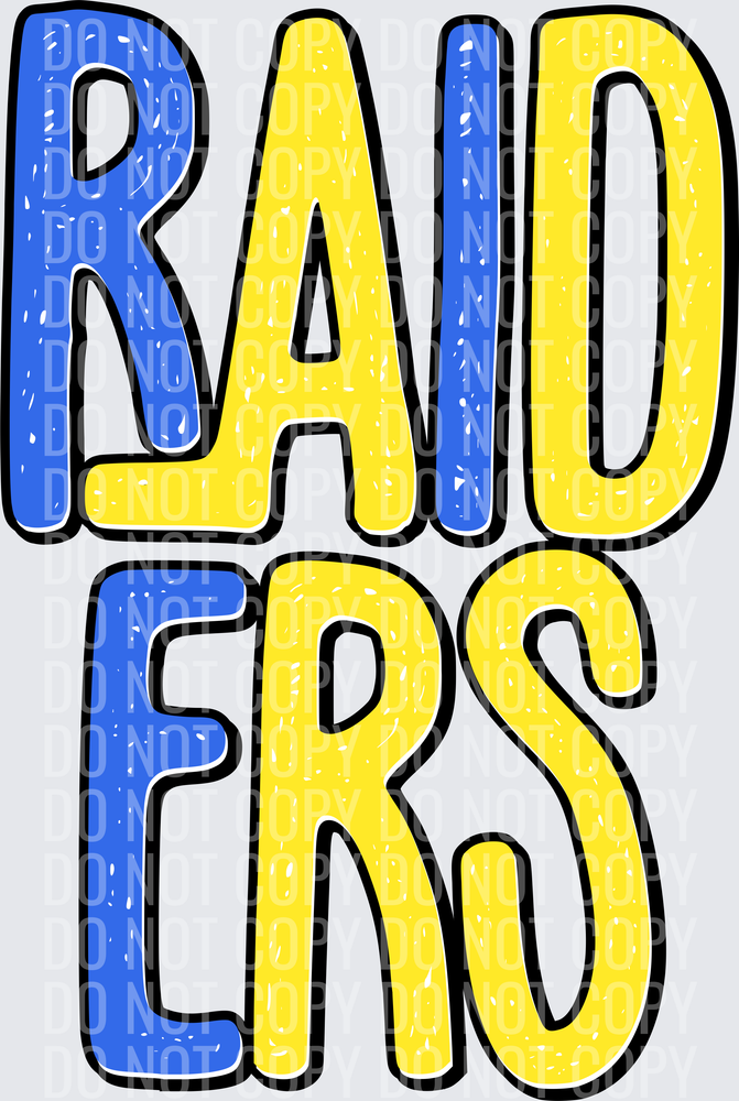 RaidersStackedRoyalYellow
